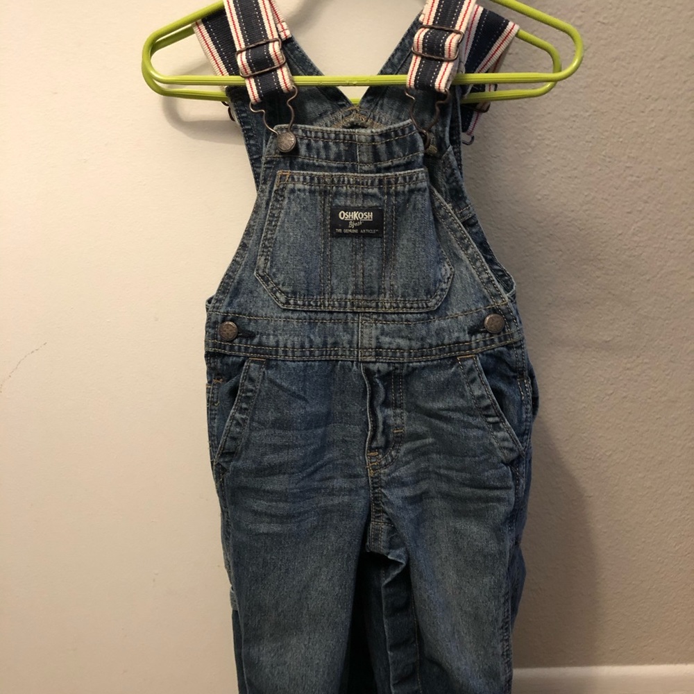 Oshkosh Overalls 4T and 12 mo.